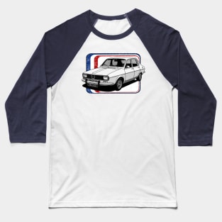 The beautifull french saloon with french flag colors background Baseball T-Shirt